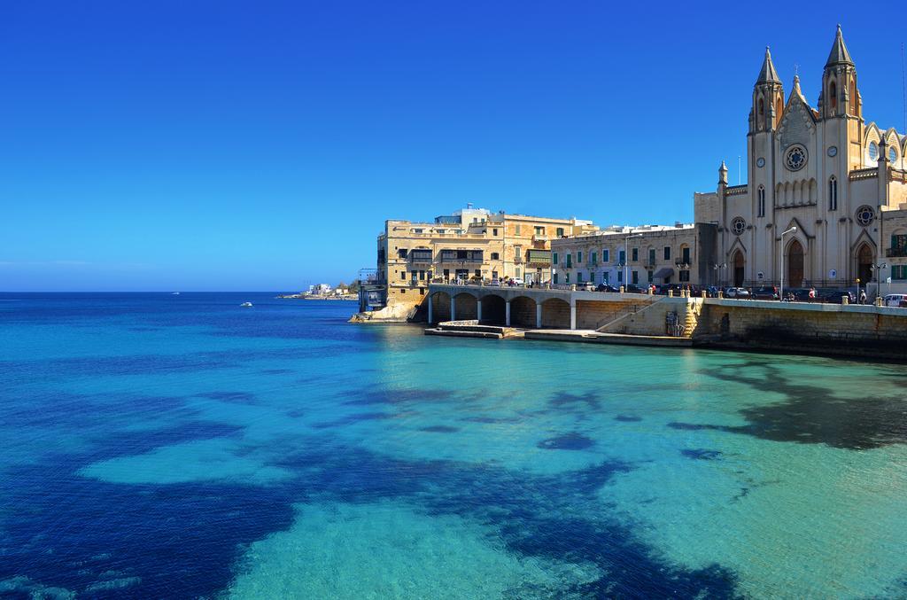 Spinola Bay Top Floor Seafront 3 Bedroom Apartment With Panoramic Sea Views - By Getawaysmalta Saint Julian's 外观 照片