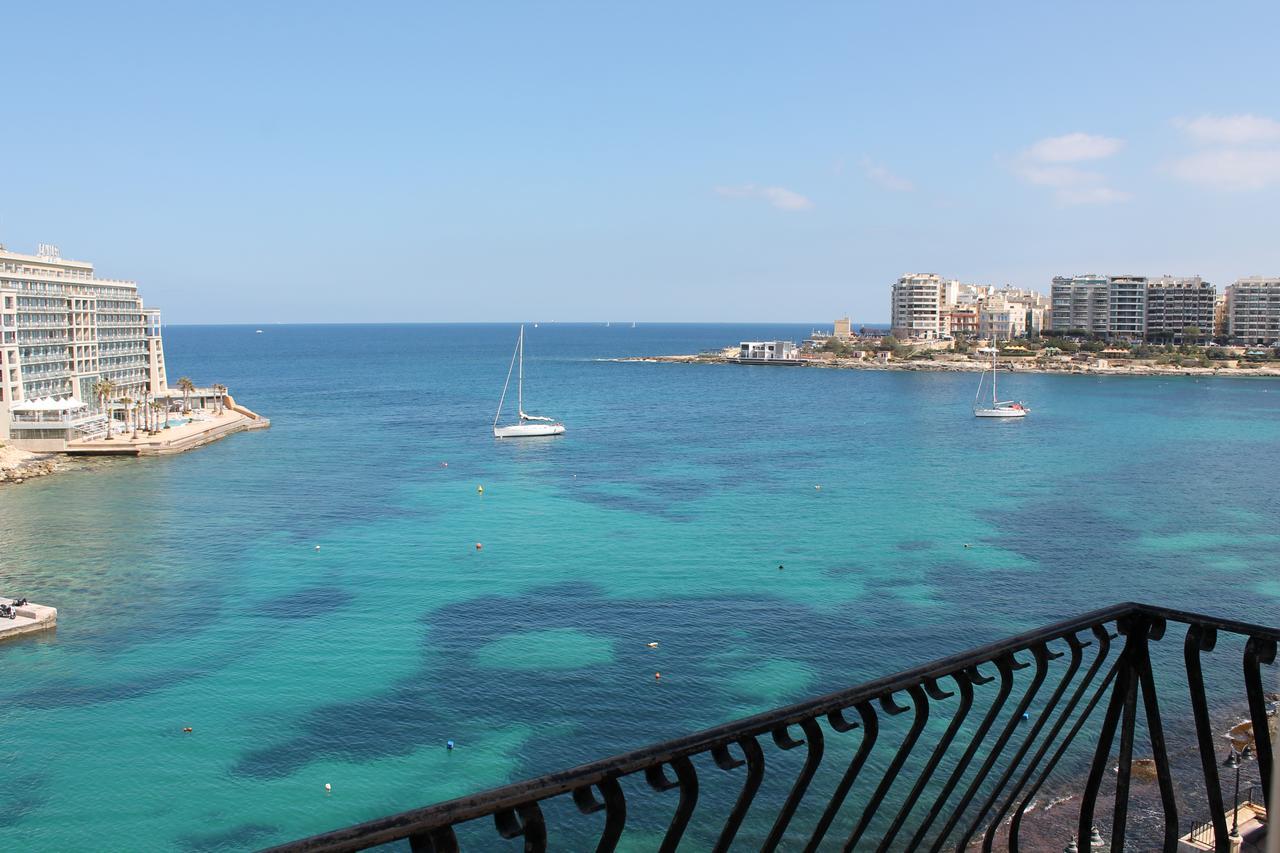 Spinola Bay Top Floor Seafront 3 Bedroom Apartment With Panoramic Sea Views - By Getawaysmalta Saint Julian's 外观 照片