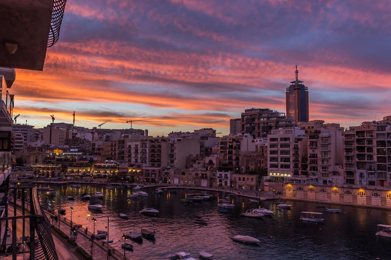 Spinola Bay Top Floor Seafront 3 Bedroom Apartment With Panoramic Sea Views - By Getawaysmalta Saint Julian's 外观 照片